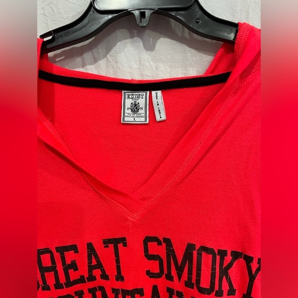 GREAT SMOKY MOUNTAIN 
Pullover Hoodie SIZE L preowned - Picture 5 of 6